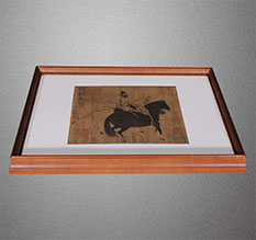 南安书画装裱配框服务案例